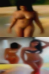 Woman looking