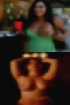 Nude woman strawberries