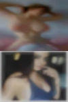 Nude woman exercising