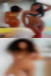 White couple swinger with long