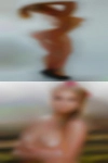 Woman looking man outside